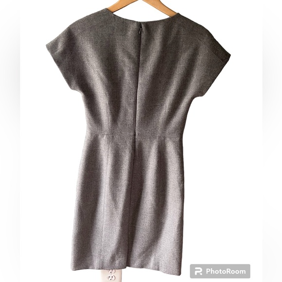 J. Crew Dolmam Dress in Double Serge Wool Size 2 - Picture 4 of 6